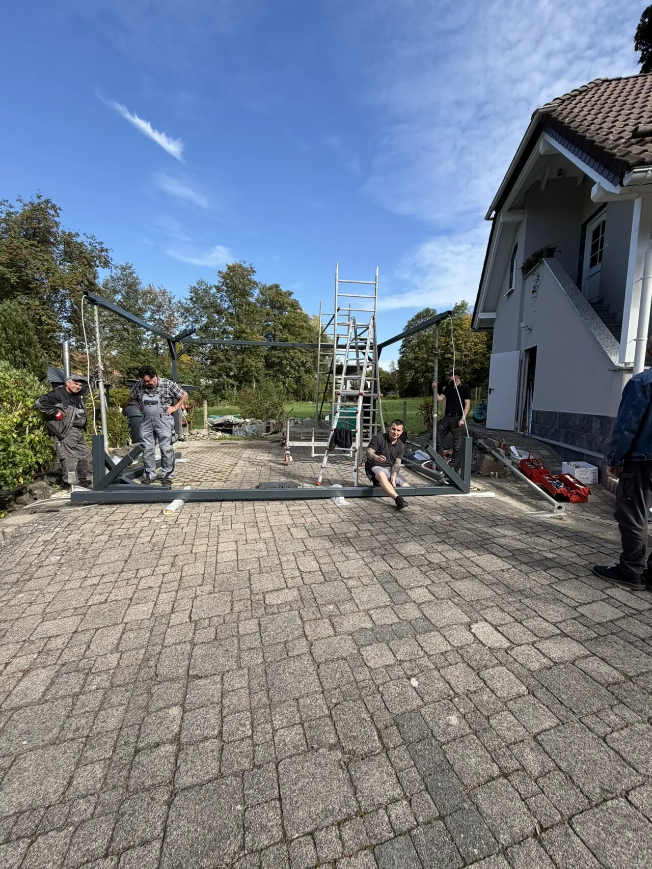 Carports: Montage Carport