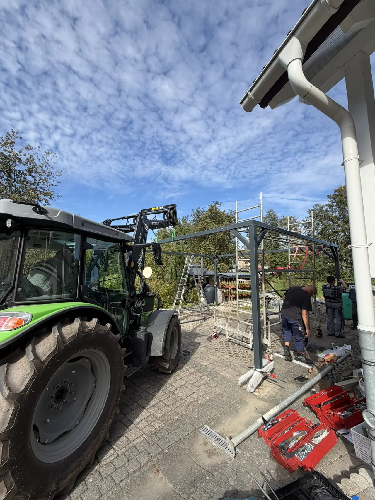 Carports: Montage Carport