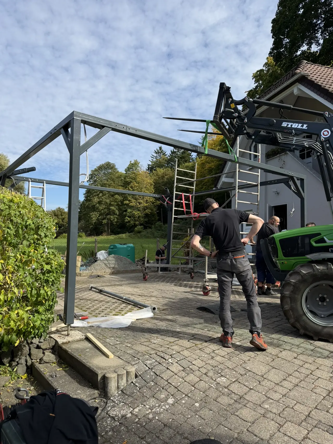 Carports: Montage Carport